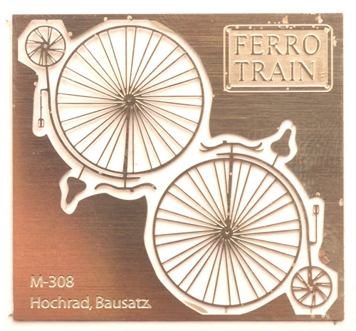 Ferro Train M-308 - Penny-Farthing type bicycle 1880, kit